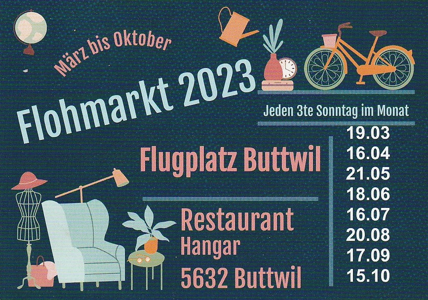 Flohmarkt 2023 The Hangar